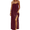 Wine, variant on longantii Women Maxi Dress Casual Sleeveless Backless Cami Dress Spaghetti Strap Summer Beach Vacation Loose Flowy Long Sundress White S