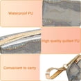 thumbnail image 4 of Bolsa de cosméticos transparente con cremallera, bolsa de artículos de tocador de gran capacidad para mujeres y niñas, 4 of 5