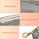 thumbnail image 4 of Bolsa de cosméticos transparente con cremallera, bolsa de artículos de tocador de gran capacidad para mujeres y niñas, 4 of 5