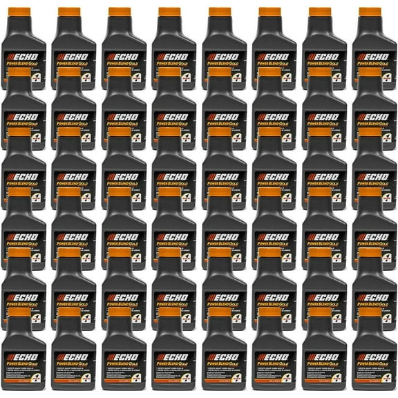 48 Pack Echo Oil 2.6 Oz Bottles 2 Cycle Mix for 1 Gallon Â€“ Power Blend 6450001