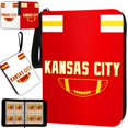 thumbnail image 1 of Carpeta para cartas de fútbol KivolFun Kansas City con 400 bolsillos, 1 of 6