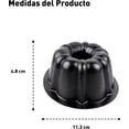 thumbnail image 2 of Set de 50 Mini Moldes para Hornear Bluelander, Capacidad 180 ml, Moldes Reutilizables y Resistentes hasta 220 °C, 2 of 5