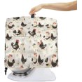 thumbnail image 4 of Funny Rooster Mixer Cover Kitchen Aid Stand Mixer Cover for Kitchen Decor Waterproof Mixer Dust Cover Fits All Tilt Head & Bowl Lift Models Kitchen Aid Mixer Covers Protector, 4 of 7