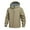 Khaki, variant on TIANZEN Softshell Jacket Winter Warm Windproof Outdoor Insulated Coat With Lightweight Thermal For Cold Weather for Men Casual Men's Big And Tall Jackets Will Jacket