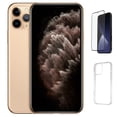 thumbnail image 1 of Refurbished Apple iPhone 11 Pro, 256GB Gold, Unlocked, Like New, Bundle Case, Screen Protector, 1 of 4
