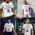 thumbnail image 3 of Greenyef Graphics I Paused My Game to Be Here Video Gamer Gift for Men Teenagers Gaming Funny Graphic T-Shirt Style-21 (White, Medium), 3 of 6