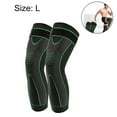 thumbnail image 2 of Extra Long Leg Support Knee Sleeves for Basketball, Football, Knee Pain, Exercise, 2 of 5