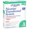 Equate: Step 1 Nicotine Transdermal System, 21 mg