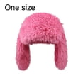 thumbnail image 2 of vlrwzc Long Ear Plush Hat Cartoon Animal Cap Rabbit Ears Plush Beanie Hat Women Winter Warm Hat Protective Ear Cold Hat, 2 of 7
