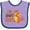 Lavender and Purple, variant on Inktastic I'm Hot Stuff- Cute Dragon Boys or Girls Baby Bib