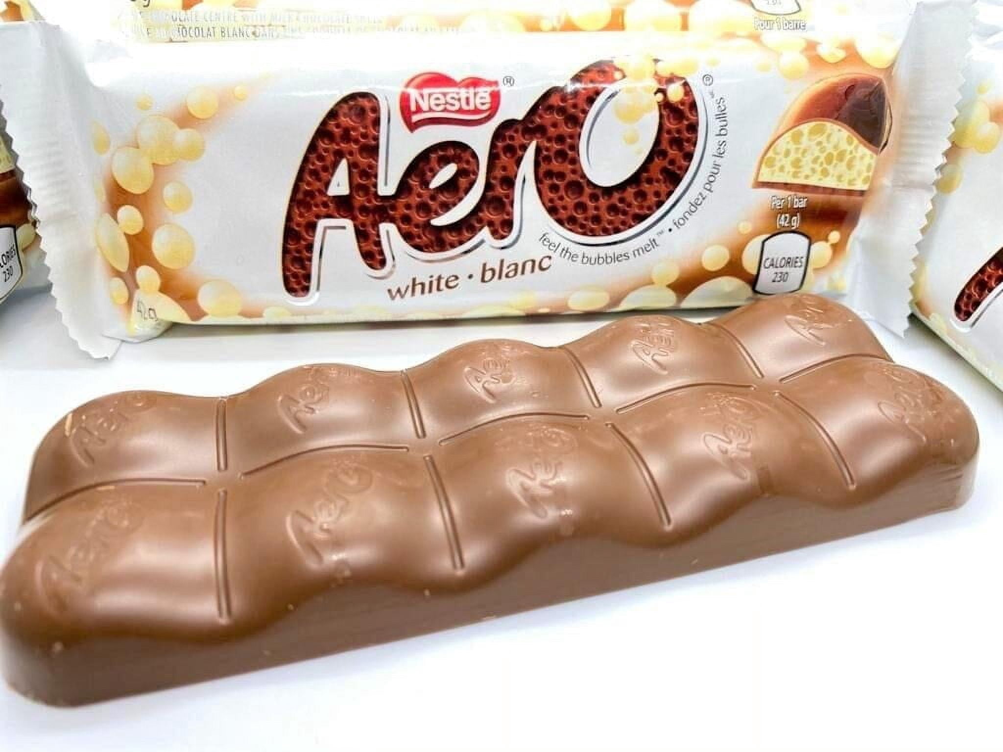 AERO White Chocolate Bars 24x42g (1.5 oz)