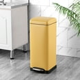 thumbnail image 4 of happimess Betty Retro 8-Gallon Step-Open Trash Can, Daffodil Yellow, HPM1007K, 4 of 8