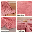 thumbnail image 6 of YZEGDCH Throw Blanket Reversible Plush Fluffy Large Big Blanket Home Warm Plush Throw Blankets for Couch, Sofa, Bed, 6 of 6