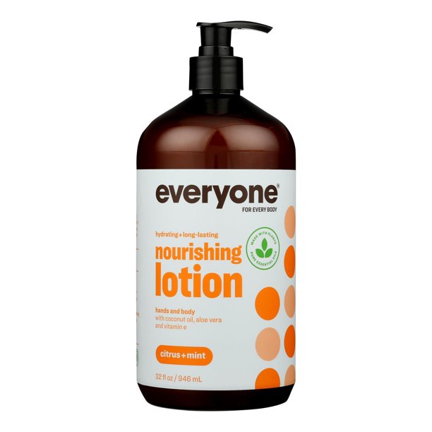 Everyone 3in1 Lotion for Hands, Face, and Body Citrus Mint (32 Oz