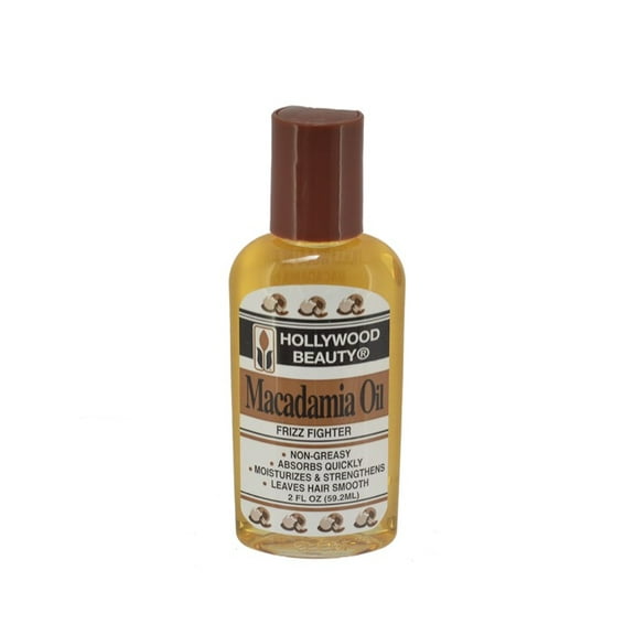Hollywood Beauty Macadamia Nut Oil 2 Oz* BEAUTY TALK LA *