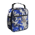 thumbnail image 1 of Canvas Lunch Bag Adults Insulated Lunch Box Lunchbox Student Lunch Bags, 1 of 5