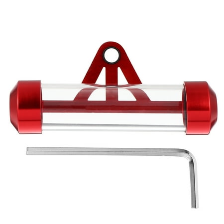 

Waterproof Motorcycle Motorbike Tax Tube Holder Motorcycle Accessories (Red)