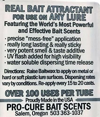 Pro-Cure BX-NTC Bait Waxx Nightcrawler .55 oz Easy