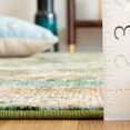 thumbnail image 5 of SAFAVIEH Madison Xanthia Abstract Area Rug, Green/Rust, 6'7" x 6'7" Square, 5 of 8