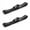 Black, variant on AMC 1958-1988 Standard 2 Point Tan Lap Bucket Seat Belt Kit - 2 Belts