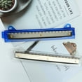 Pen + Gear 3Hole Notebook Punch with Ruler, Clear, 3 Sheet Capacity