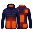 thumbnail image 2 of Wutalume Unisex Heated Hoodie with Warming Technology, Electric Heated Jacket for Men and Women, USB Powered with Multiple Heat Settings,Navy 3XL, 2 of 5