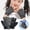 Grey, variant on Kids Winter Sports Gloves Breathable Half Finger Protective Gear for Skating Cycling Gym Workout Durable Comfort for Children