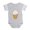 Heather Grey, variant on CafePress - Ice Cream Van - Cute Infant Baby Football Bodysuit