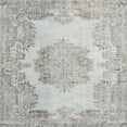 thumbnail image 1 of Ahgly Company Indoor Square Traditional Light Gray Persian Area Rugs, 5' Square, 1 of 6