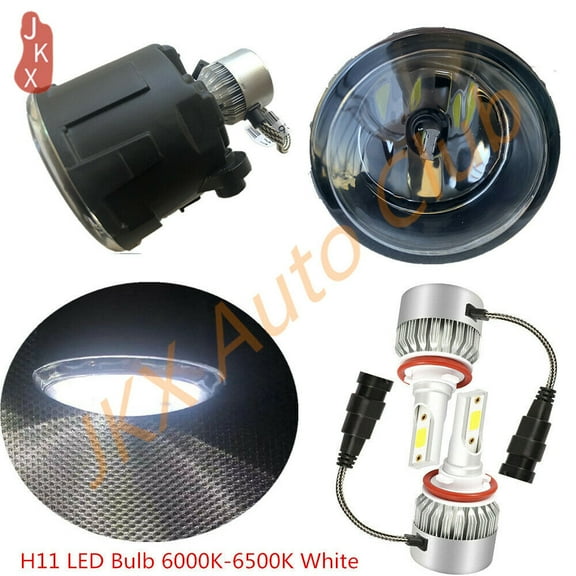 For Nissan Murano 2009-2012 Replacement Front LED Fog Lights Driving Lamps 2Pcs