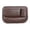 Brown, variant on Lume Wear Car Seat Organizer for Co Driver Storage a Universal Fit Side Pocket for Phones and Small Items. A Durable PU Leather Crevice Filler That Fits Most Car Models and Easy to Install