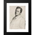 thumbnail image 2 of William Strang 11x14 Black Modern Framed Museum Art Print Titled - Sir Charles Holroyd (1909), 2 of 5