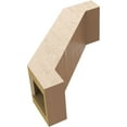 thumbnail image 6 of Ekena Millwork 5"W x 12"D x 12"H Burlington Rough Cedar Woodgrain TimberThane Knee Brace, Primed, 6 of 6