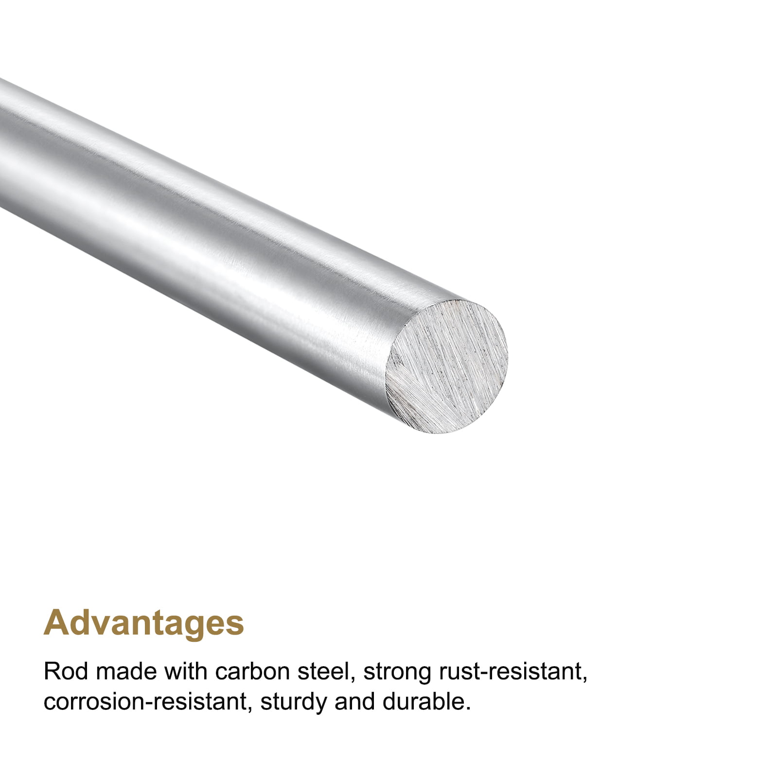 200mm High Speed Steel MH Carbon Steel Straight Bar Round Rod Diameter 2.0-12mm 