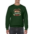 thumbnail image 2 of Happy Merry Christmas Eve Men Sweatshirt, Male 3X-Large, 2 of 4