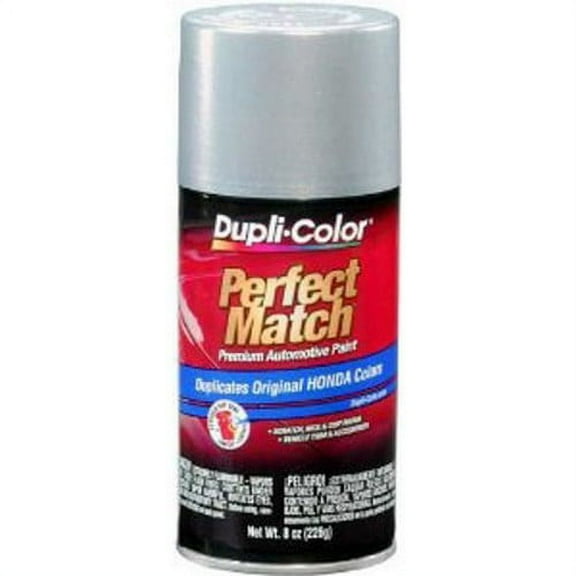 1PK Duplicolor BHA0971 Perfect Match Automotive Paint, Honda Satin Silver Metallic, 8 Oz Aerosol Can