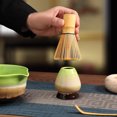 thumbnail image 5 of Matcha Whisk Set, Matcha Bowl with Spout, Matcha Whisk and Holder, Bamboo Matcha Scoop and Stainless Sifter - 5 Pcs Jade Green Matcha Kit for Matcha Lover, 5 of 5