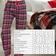 thumbnail image 5 of Women’s Flannel Pajama Pants - Ladies’ Soft Plaid Pajama Pants - Comfortable pajama pants for women- Lounge Pants-Pack Of 3, 5 of 5
