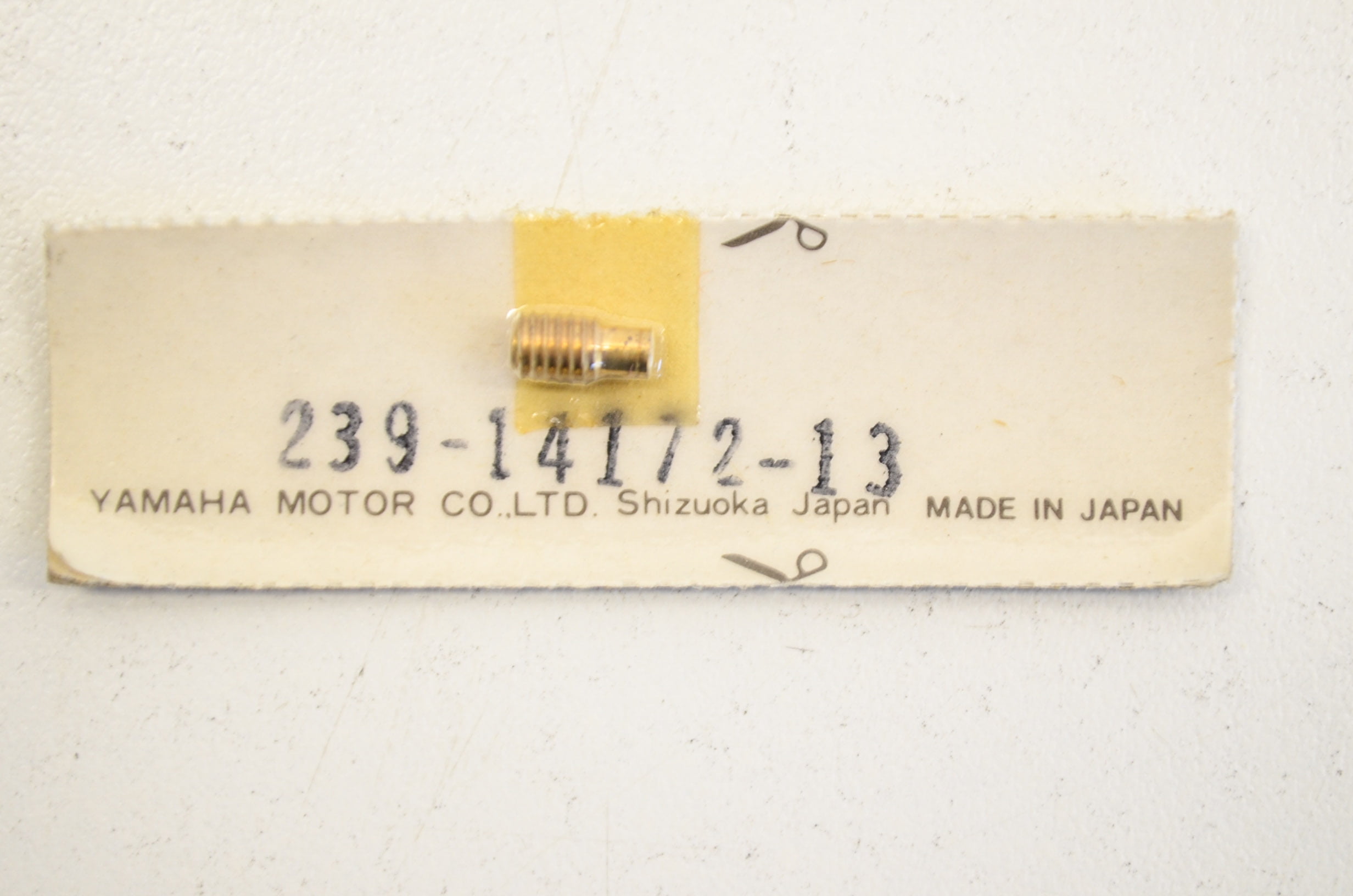 OEM Yamaha 239-14172-13-00 Air Pilot Jet #1.3 NOS - Walmart.com