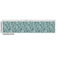 thumbnail image 3 of Ambesonne Floral Fabric by the Yard Upholstery, Classic Oriental Blooms Art, 1 Yard, Pale Blue and Champagne, 3 of 5