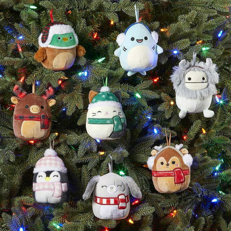 CHRISTMAS SQUISHMALLOWS ORNAMENTS!🎄🎅 Winter Collection 
