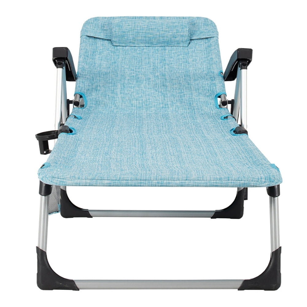 Aimee Lii Beach Folding Chaise Lounge Recliner with 7 Adjustable Position, Patio Loungers, Gray Aimee Lii Beach Folding Chaise Lounge Recliner with 7 Adjustable Position, Patio Loungers, Gray