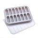 thumbnail image 1 of 3x Bandeja de cubitos de hielo de silicona gris, molde para cubitos de hielo con tapas, molde para salchichas y perritos calientes, apto para lavavajillas y horno, adecuado para botellas de agua, 1 of 5