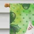 thumbnail image 3 of Carolines Treasures CK1801CHF Shamrocks Japanese Spitz Flag Canvas House Size  Large multicolor, 3 of 4