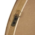 thumbnail image 5 of DecMode 33" x 33" Brown Ribbed Wall Mirror, 5 of 10
