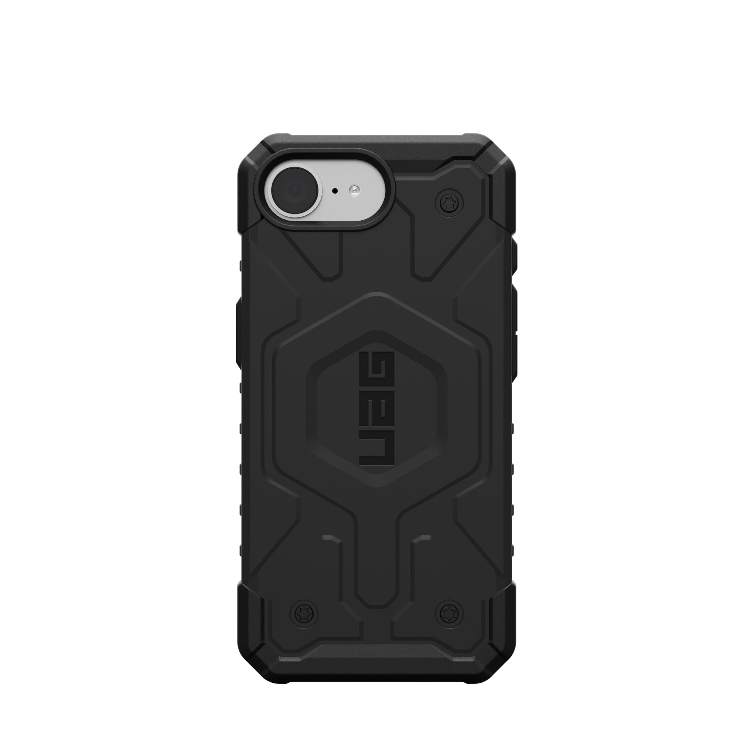 UAG iPhone 17e / iPhone 16e Case Pathfinder - Compatible with MagSafe Rugged Military Grade Drop Proof Protective Cover, Black