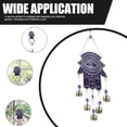 thumbnail image 2 of Metal Evil Eye Palm pared colgante Viento de viento Muro de pared Campana colgante, 2 of 5