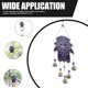 thumbnail image 2 of Metal Evil Eye Palm pared colgante Viento de viento Muro de pared Campana colgante, 2 of 5