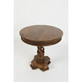thumbnail image 6 of Jofran Global Archive Hand Carved Solid Mango Wood Pedestal Table, 6 of 13