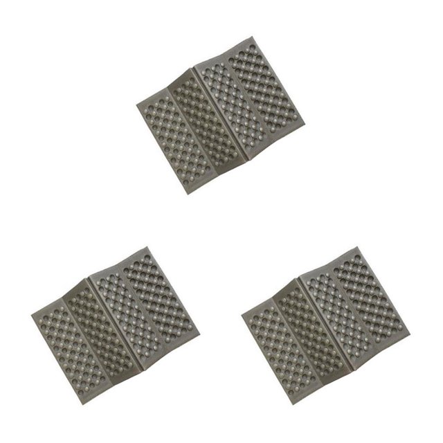Transemion XPE Coussin Pliant de Camping Randonnée Pique-Nique Siège Coussin Anti-Humidité Matelas Couleur Aléatoire 3ensemble